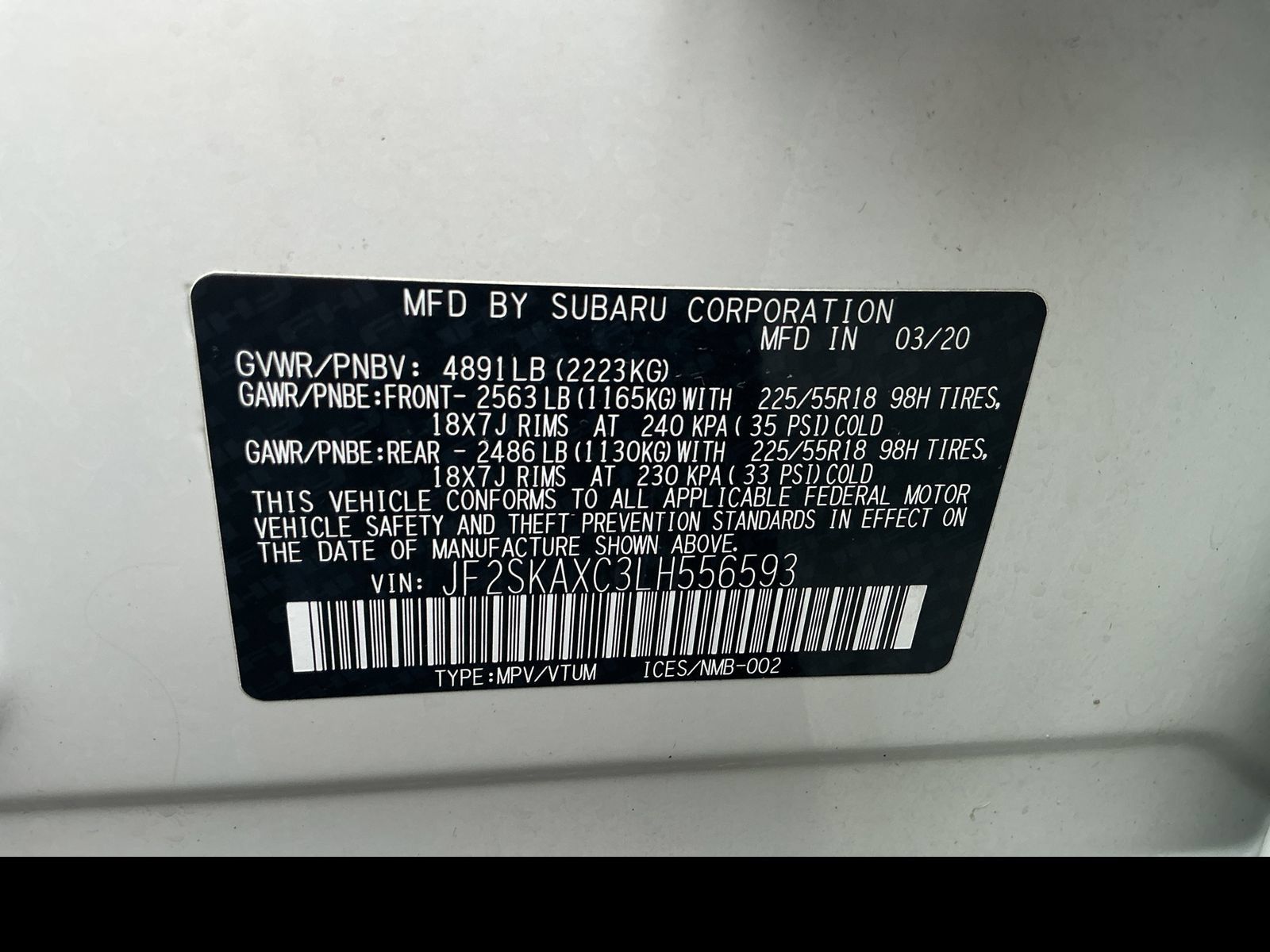 Used 2020 Subaru Forester Touring w/ Popular Package #2 AWD/4WD image 31
