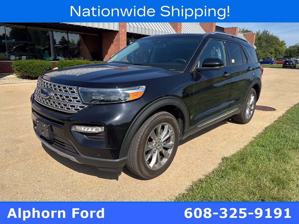Certified 2022 Ford Explorer Limited w/ Class IV Trailer Tow Package AWD/4WD image 1