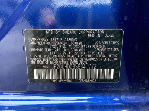 Certified 2025 Subaru Crosstrek 2.0i Premium image 30