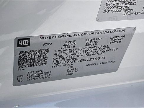 Used 2022 Chevrolet Silverado 2500 Custom w/ Custom Convenience Package AWD/4WD image 20