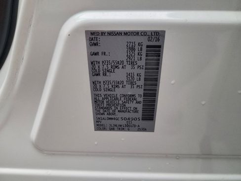 Used 2016 INFINITI QX60 Luxe w/ Deluxe Technology Package image 33