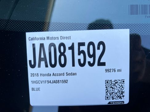 Used 2018 Honda Accord Touring image 16