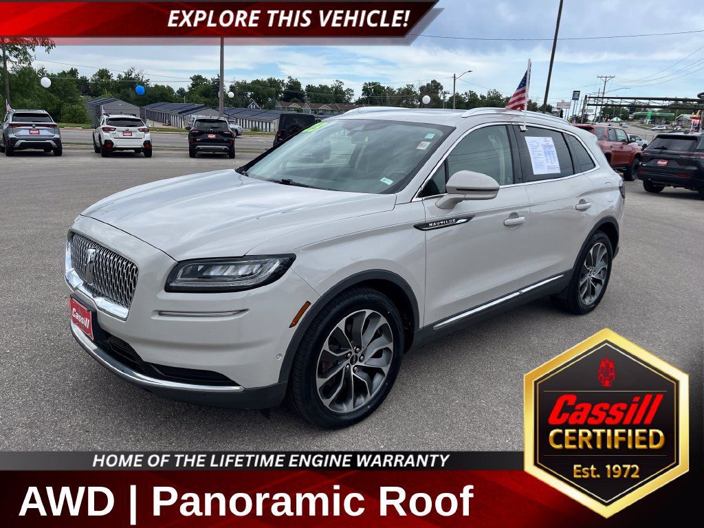 Used 2023 Lincoln Nautilus Reserve w/ Equipment Group 201A AWD/4WD 360° Tour