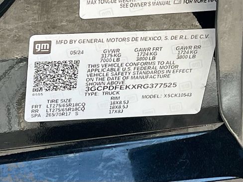 Used 2024 Chevrolet Silverado 1500 LT Trail Boss AWD/4WD image 30