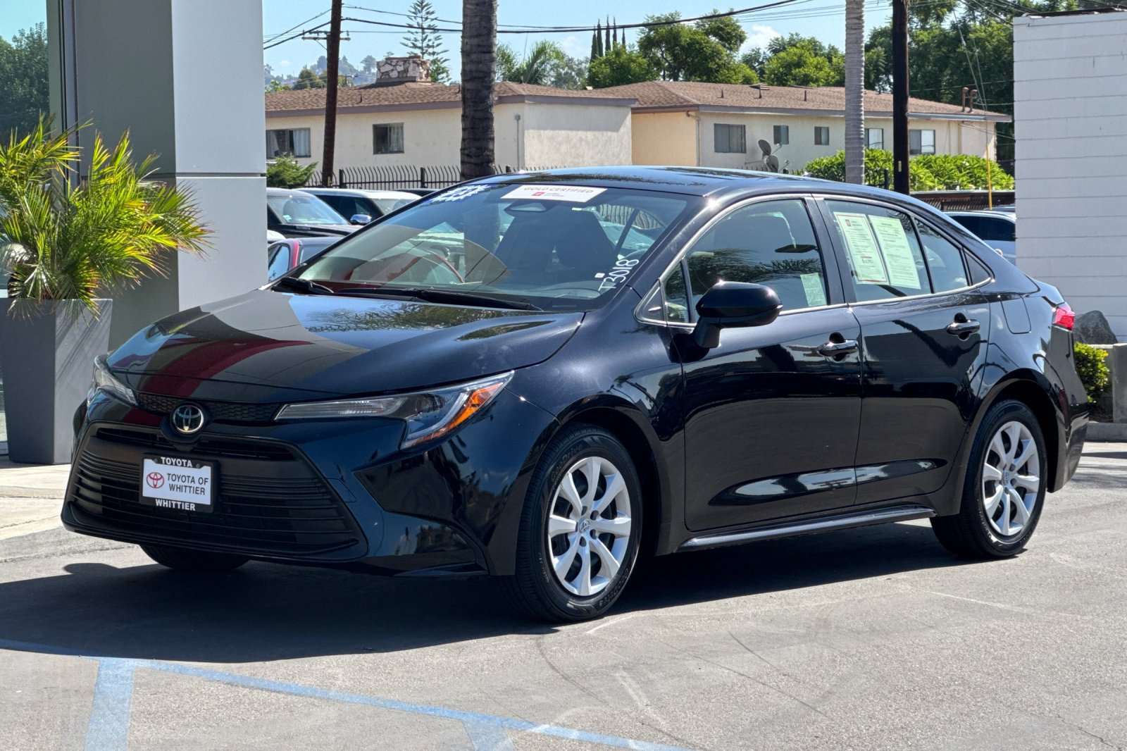 Used 2023 Toyota Corolla LE w/ Carpet Mat Package (TMS) FWD image 10