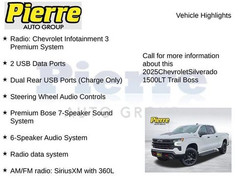 Used 2025 Chevrolet Silverado 1500 LT Trail Boss w/ Convenience Package II image 15
