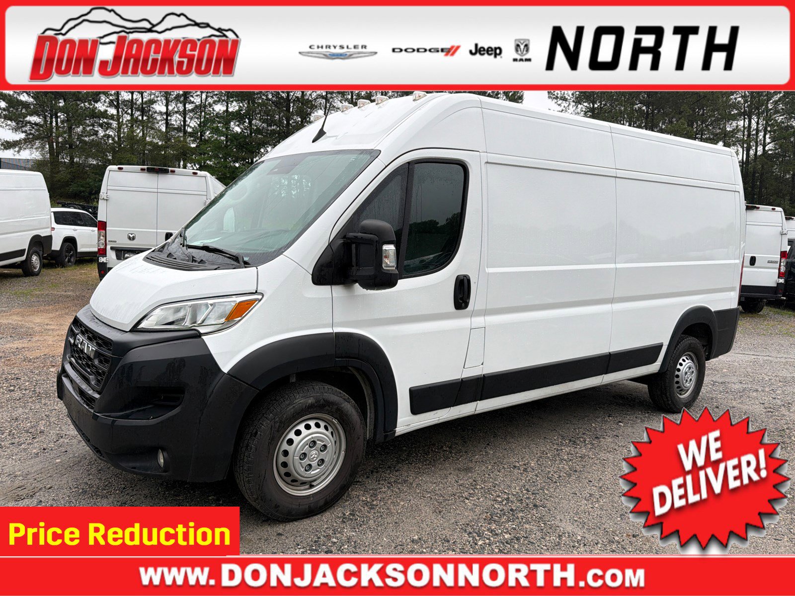 Used 2024 RAM ProMaster 2500 w/ Convenience Group FWD image 1