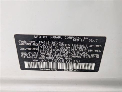Used 2018 Subaru Crosstrek 2.0i Premium w/ Popular Package #2 AWD/4WD image 22