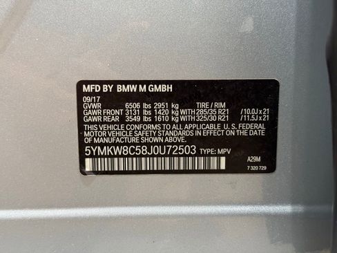 Used 2018 BMW X6 M Base image 33