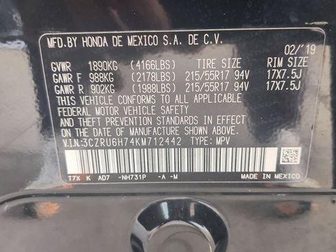 Used 2019 Honda HR-V EX-L image 24
