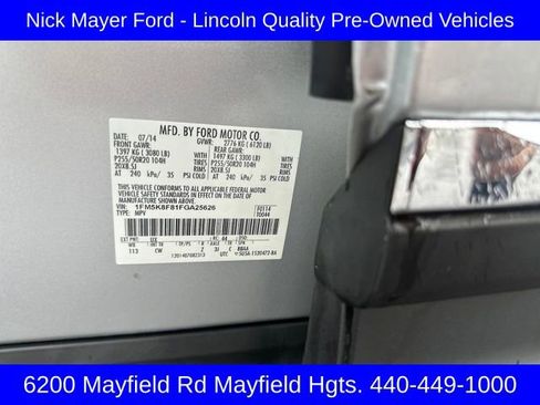 Used 2015 Ford Explorer Limited w/ Equipment Group 302A image 26