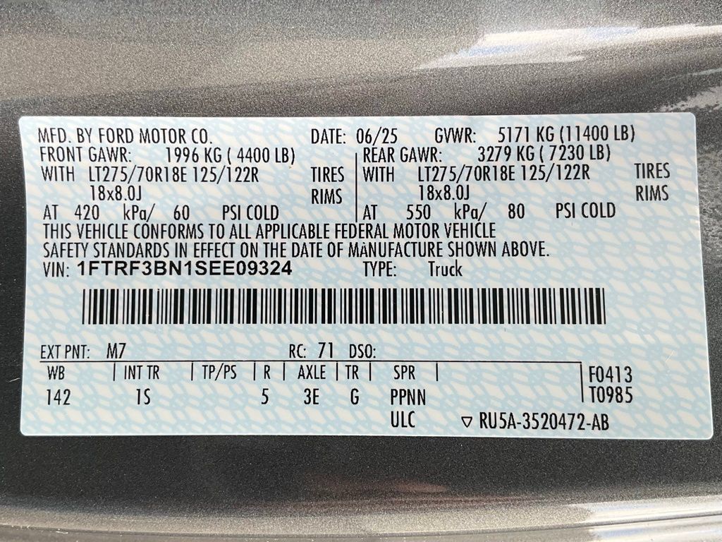 New 2025 Ford F350 XL w/ STX Appearance Package AWD/4WD image 50