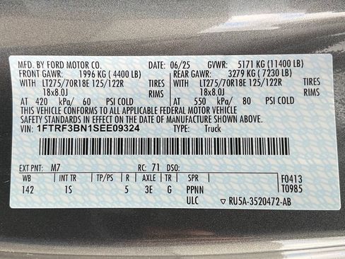New 2025 Ford F350 XL w/ STX Appearance Package AWD/4WD image 50