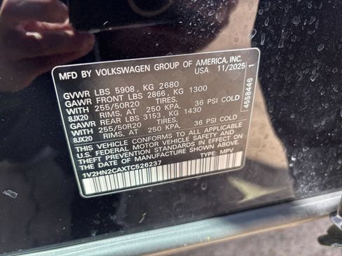 Used 2026 Volkswagen Atlas SE AWD/4WD image 30