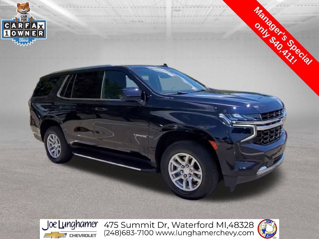 Certified 2022 Chevrolet Tahoe LS w/ Driver Alert Package AWD/4WD image 2