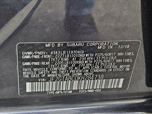 Used 2019 Subaru Crosstrek 2.0i w/ Eyesight System image 23