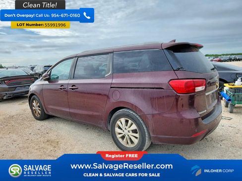 Used 2016 Kia Sedona LX w/ LX Convenience Package FWD image 3