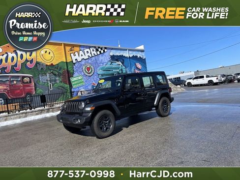 Certified 2024 Jeep Wrangler Sport image 1