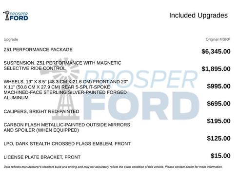 Used 2024 Chevrolet Corvette Stingray Premium Cpe w/ Z51 Performance Package image 3