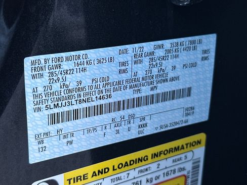 Certified 2022 Lincoln Navigator L Reserve image 30