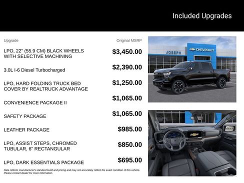 New 2026 Chevrolet Silverado 1500 RST w/ Safety Package AWD/4WD image 3