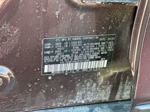 Certified 2023 Subaru Outback Limited image 39