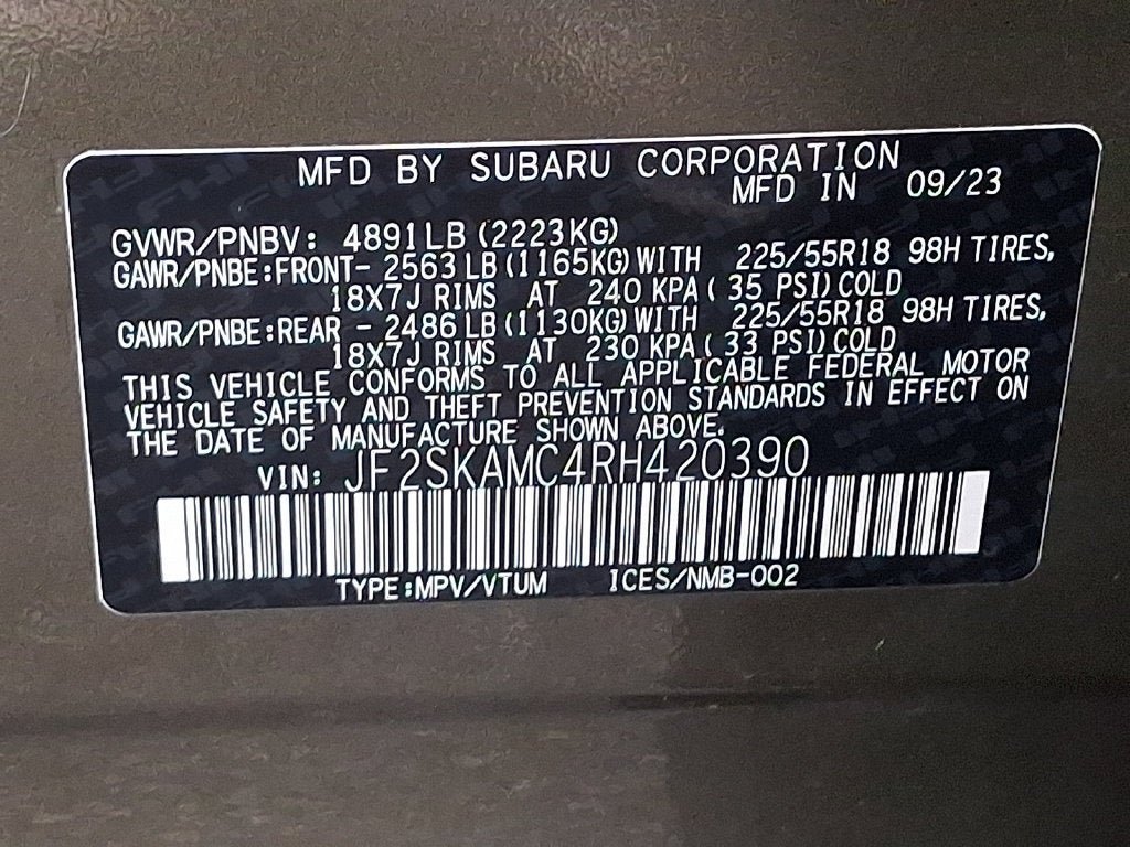 Used 2024 Subaru Forester Touring w/ Convenience Package AWD/4WD image 27