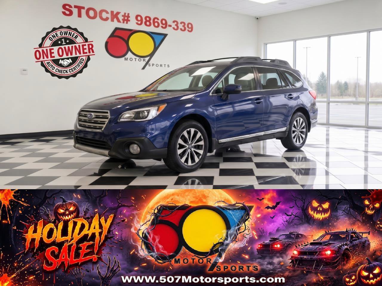 Used 2017 Subaru Outback 2.5i Touring w/ Popular Package #5A AWD/4WD image 1