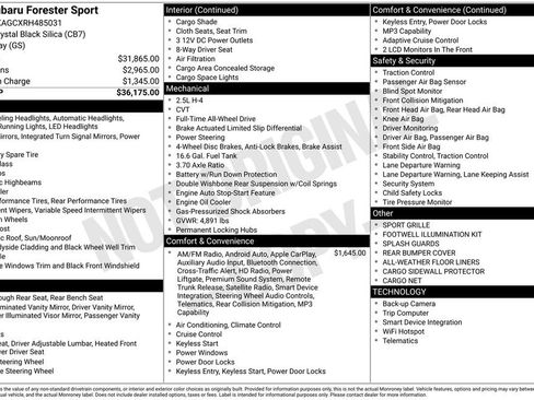 Used 2024 Subaru Forester Sport image 9