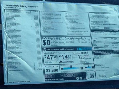 New 2026 BMW M5 w/ Carbon Package image 20