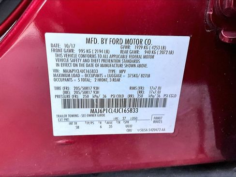 Used 2018 Ford EcoSport SES image 34