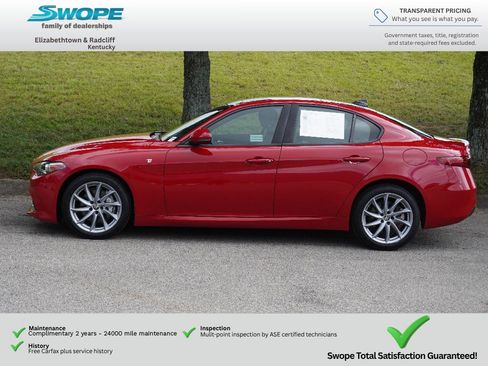 Used 2022 Alfa Romeo Giulia Ti AWD/4WD image 6
