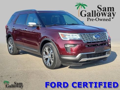 Certified 2018 Ford Explorer Platinum image 1