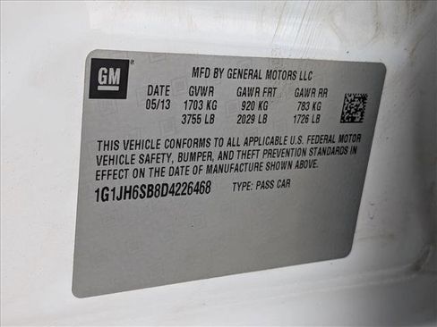 Used 2013 Chevrolet Sonic RS image 25