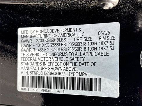 Used 2025 Honda Odyssey EX-L image 26
