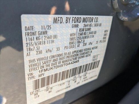 New 2026 Ford Explorer Active image 17