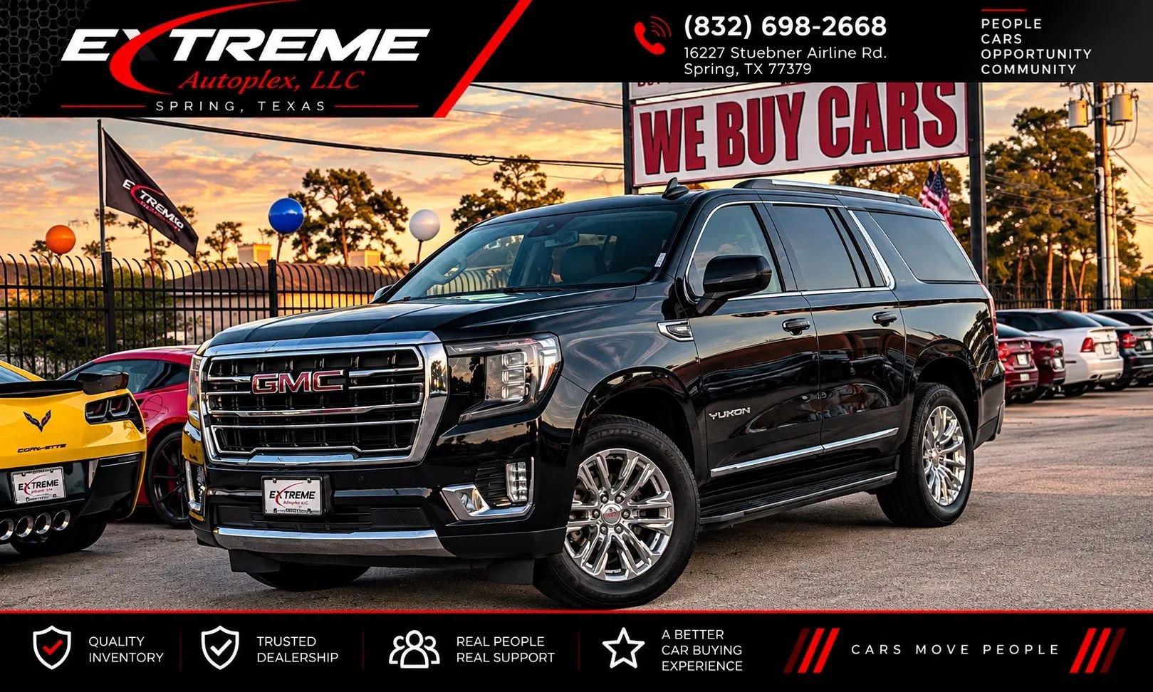 Used 2023 GMC Yukon XL SLT AWD/4WD image 1