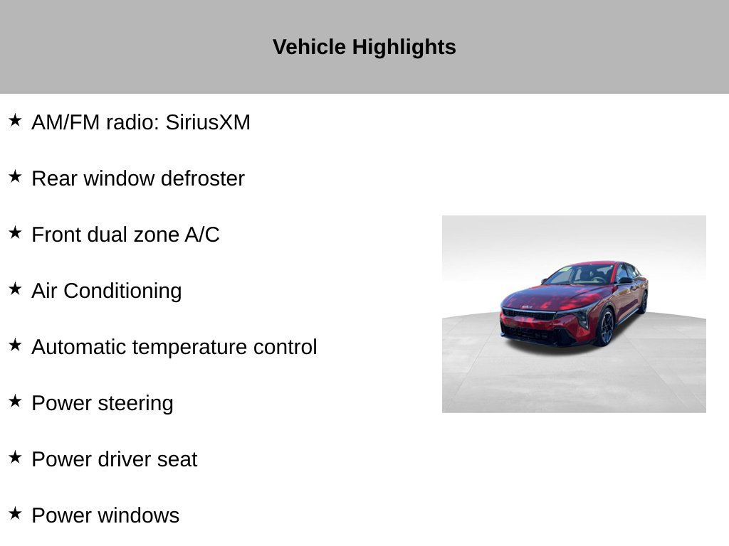 Certified 2025 Kia K4 GT-Line FWD image 19