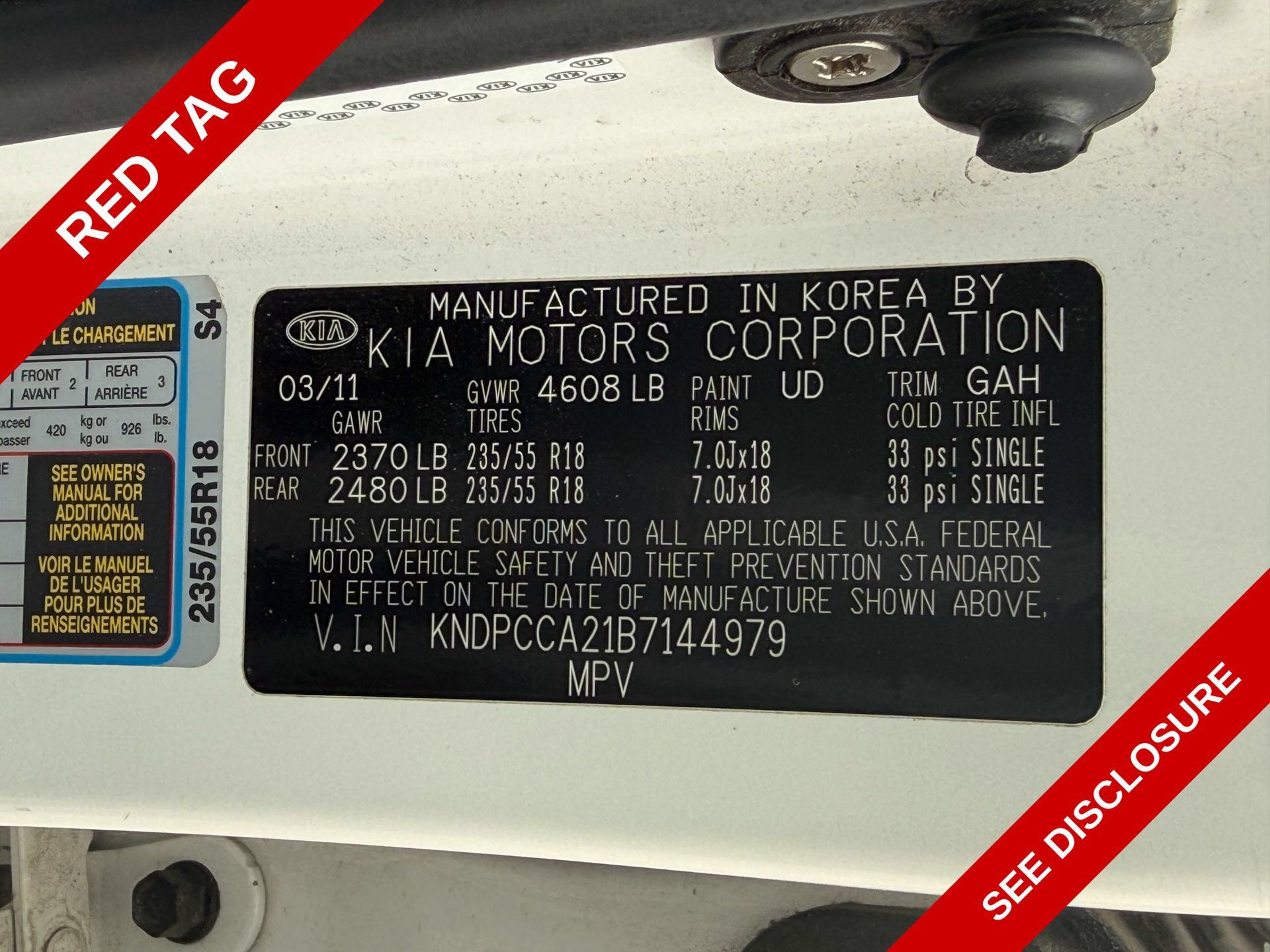 Used 2011 Kia Sportage EX w/ Premium Pkg w/Leather Seats AWD/4WD image 12