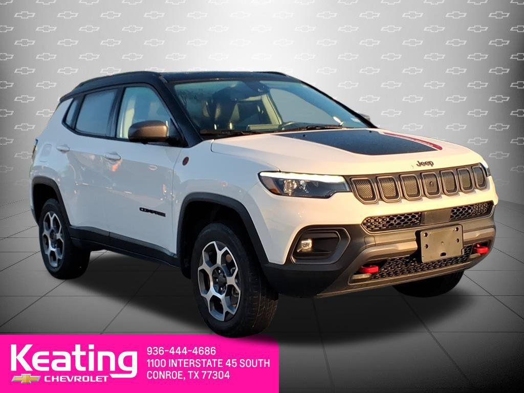 Used 2022 Jeep Compass Trailhawk w/ Trailhawk Elite Group AWD/4WD image 3