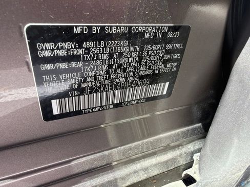 Certified 2023 Subaru Forester Premium AWD/4WD image 12