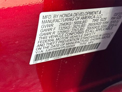 Certified 2023 Acura MDX FWD w/ Technology Package image 26