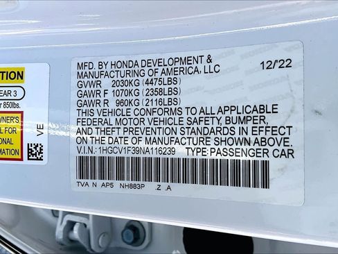 Used 2022 Honda Accord Sport image 31