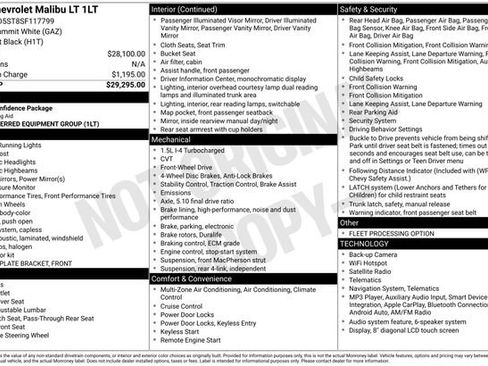 Used 2025 Chevrolet Malibu LT FWD image 5