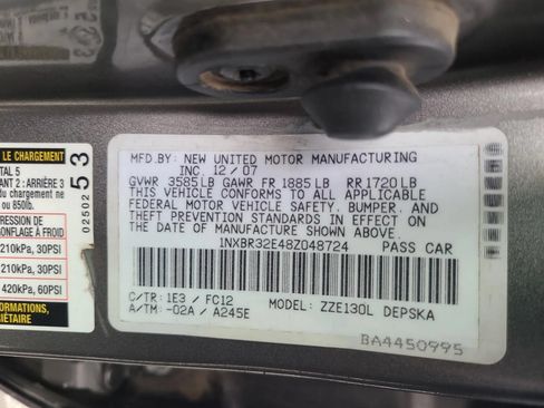Used 2008 Toyota Corolla LE FWD image 19