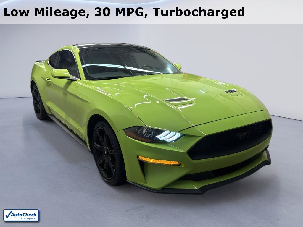 Used 2020 Ford Mustang Coupe w/ Black Accent Package RWD image 1