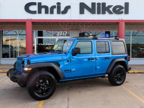 Used 2021 Jeep Wrangler Unlimited Sport image 1
