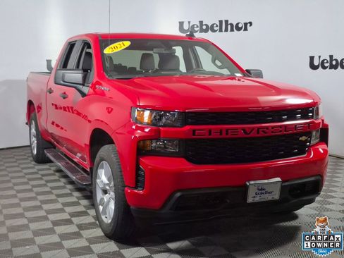 Used 2021 Chevrolet Silverado 1500 Custom AWD/4WD image 1