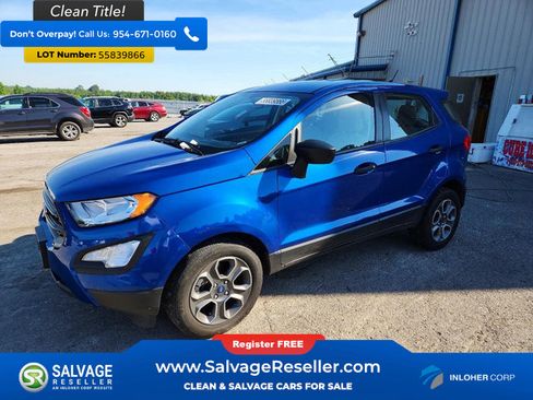 Used 2020 Ford EcoSport S FWD image 1