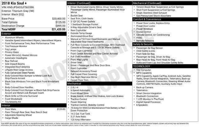 Used 2018 Kia Soul + FWD image 30
